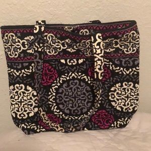 Vera Bradley Small Tote Canterbury Magenta!